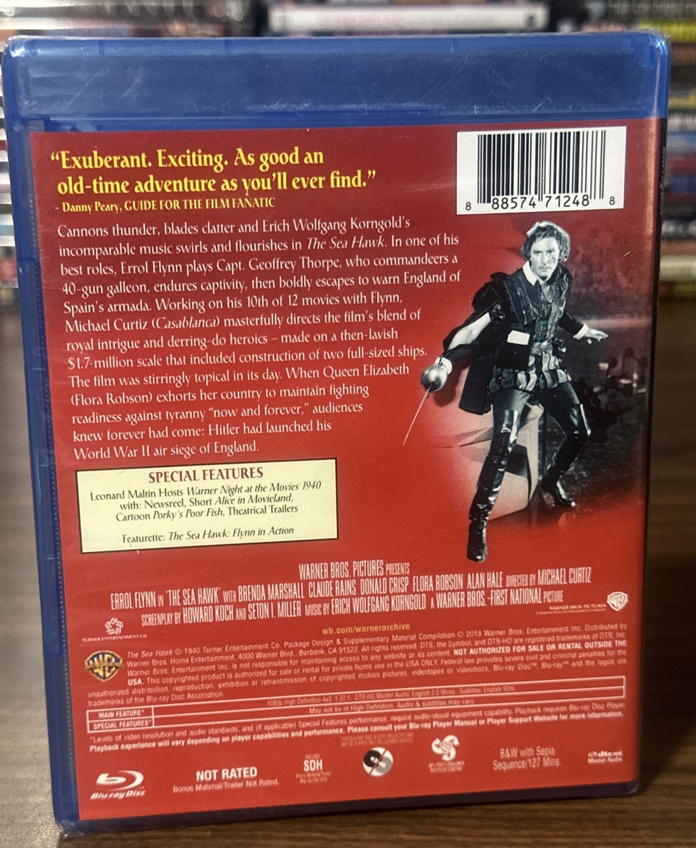 The Sea Hawk (Blu-ray, 1940) for sale online | eBay