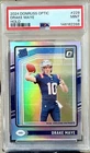2024 Panini Donruss Optic - Rated Rookie Drake Maye Holo Prizm (RC) PSA 9 MINT
