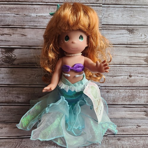 Disney Precious Moments Ariel The Little Mermaid Linda Rick Doll 12in W/ Stand