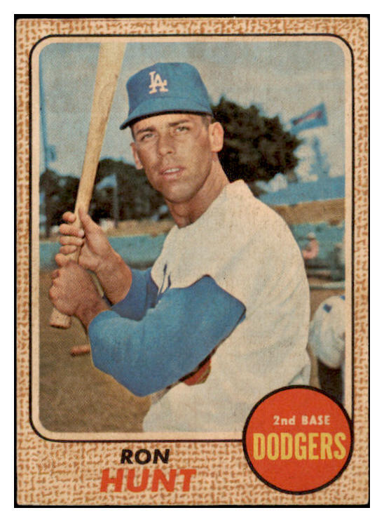 1968 TOPPS VENEZUELAN # 15 RON HUNT DODGERS EX 513153 (KYCARDS)
