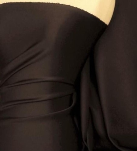 Jersey elástico de tela de buceo lisa ceñido al cuerpo material de spandex lyrca RM792 - Imagen 11 de 26