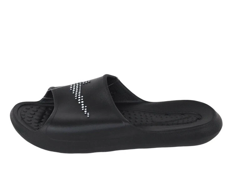 Nike Victori One CZ7836 001 sandalo doccia slide triplo gomma nero donna taglia 9