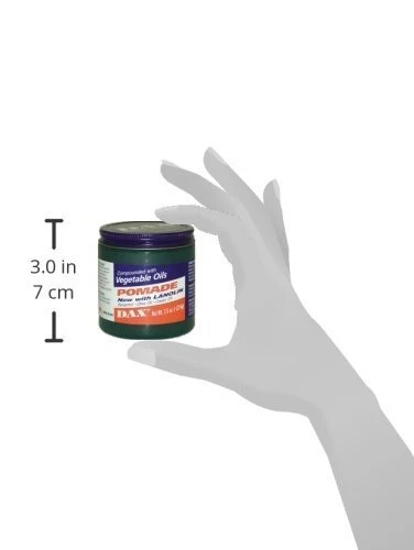 Dax Pomade Compounded With Vegetable Oils & Lanolin for Dry Hair 7.5 Ounce - Image 3 of 3