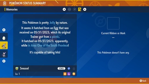 🍊Sneasel Hisuian Brillante/No Brillante/Sneasler 6IV🍇Pokémon Escarlata/Violeta (💯Legal) - Imagen 7 de 17