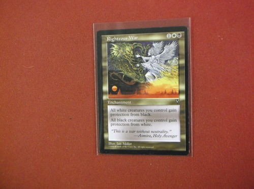 MTG " Righteous War  " Visions NMT - Picture 1 of 2
