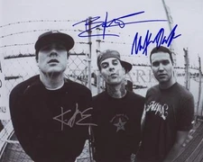 REPRINT - BLINK 182 Travis Barker Signed 8 x 10 Photo Poster RP Man Cave
