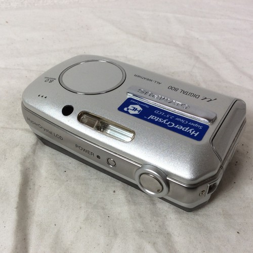 Olympus Digital Camera Mju 800 8.0MP Silver - FULLY WORKING - Picture 22 of 24