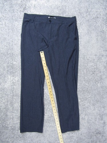 Travis Mathew Hose Herren 33 elegant schwarz fester Boden Business Arbeit formell - Bild 7 von 10