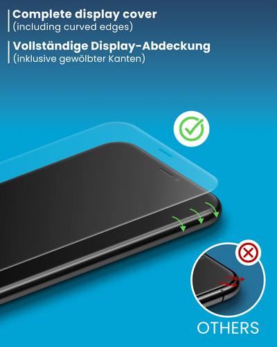 2x Film de protection 3D pour MaxCom Oxygen 2 flexible Film d'écran Full Cover - Photo 3 sur 6