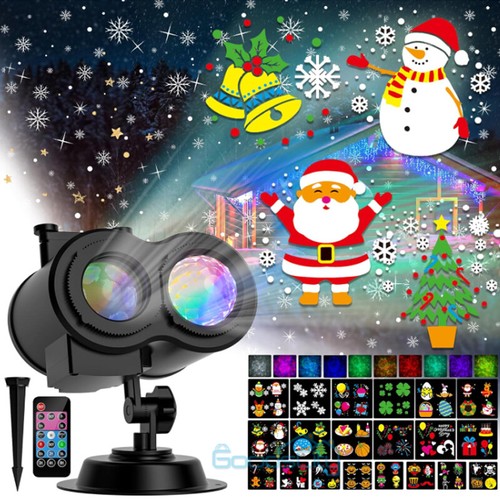 Christmas Projector Lights Outdoor HD Dynamic LED Laser Projector Lights Outdoor - Bild 6 von 33