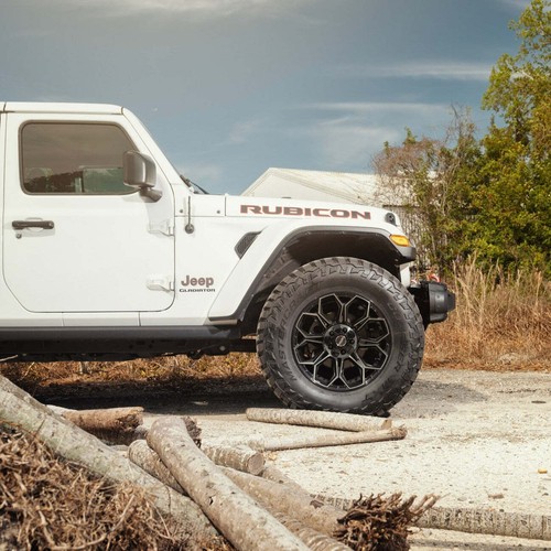 SET OF 4 WHEEL & TIRE PACKAGE | 4Play 4P83 22x12 -44 5x127/5x139.7 GB | 35x12.50 - Picture 8 of 10