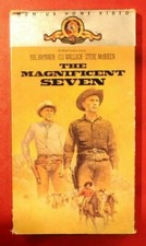 The Magnificent Seven VHS 1988
