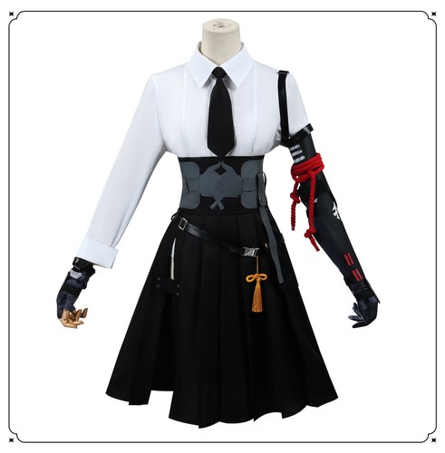 Zenless Zone Zero Hoshimi Miyabi Cosplay Costume Comic-Con Party Fancy Outfits - Picture 9 of 17