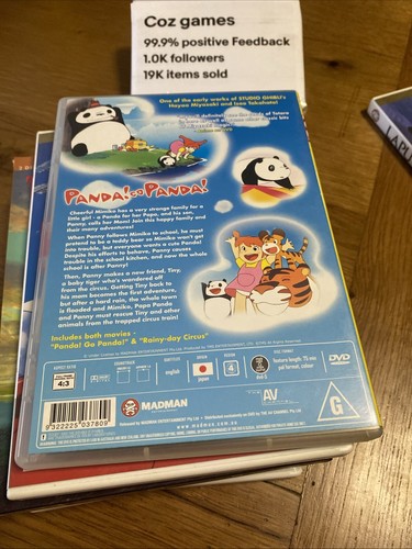 Studio Ghibli Collection DVD SET X7 Region 4 Spirited Away Laputa Panda Panda - Picture 15 of 24