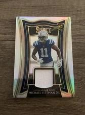 2020 Panini Select - MICHAEL PITTMAN JR - Rookie JERSEY/PATCH /99! Silver Prizm!