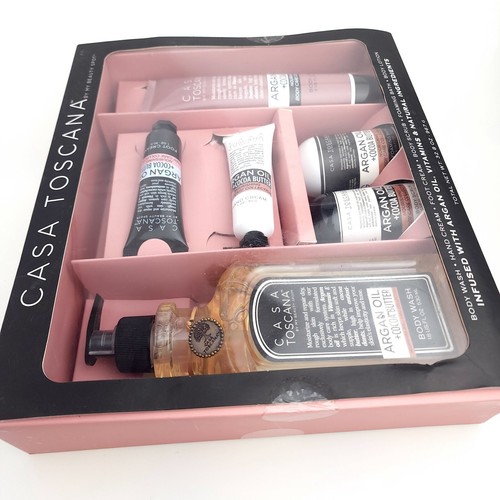 Casa Toscana Olio di Argan Burro di Cacao Nutriente Cura Corpo Collezione Venditore USA - Foto 9 di 12