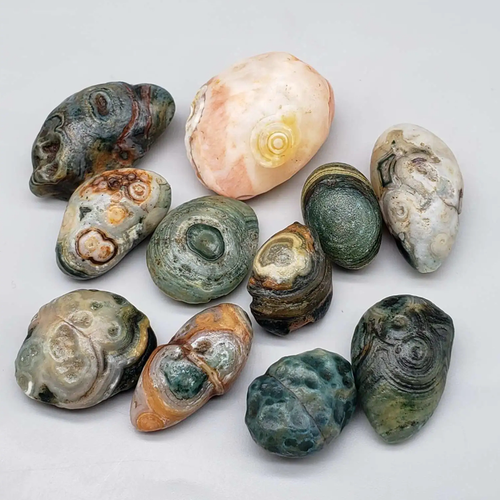 100% Natural Gobi Agate Eyes Agate Stone Collection Specimen