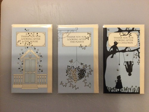OVER THE MOON THANK YOU CARDS, Sets of Three, Select And Choose Favourites - Picture 2 of 7