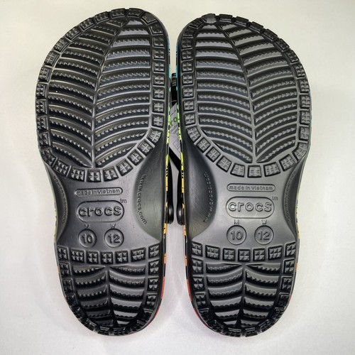 Crocs x Disney Rainbow Pride Celebration Mickey Mouse Classic Clog, Size M10/W12 - Picture 5 of 6