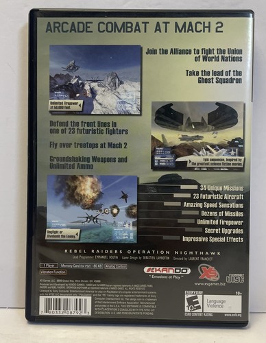 Rebel Raiders Operation Nighthawk Sony PlayStation 2 Komplett Getestet CIB PS2 - Bild 2 von 3