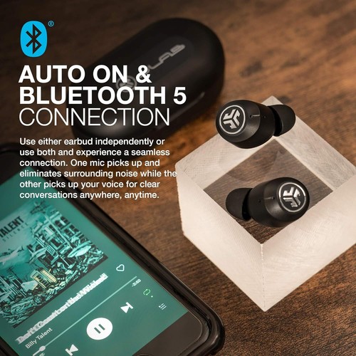 JLab JBuds Air ANC True Wireless Earbuds Schwarz - Bild 4 von 5