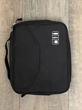 Jelly comb electronics organizer portable kit case for phone and accessories