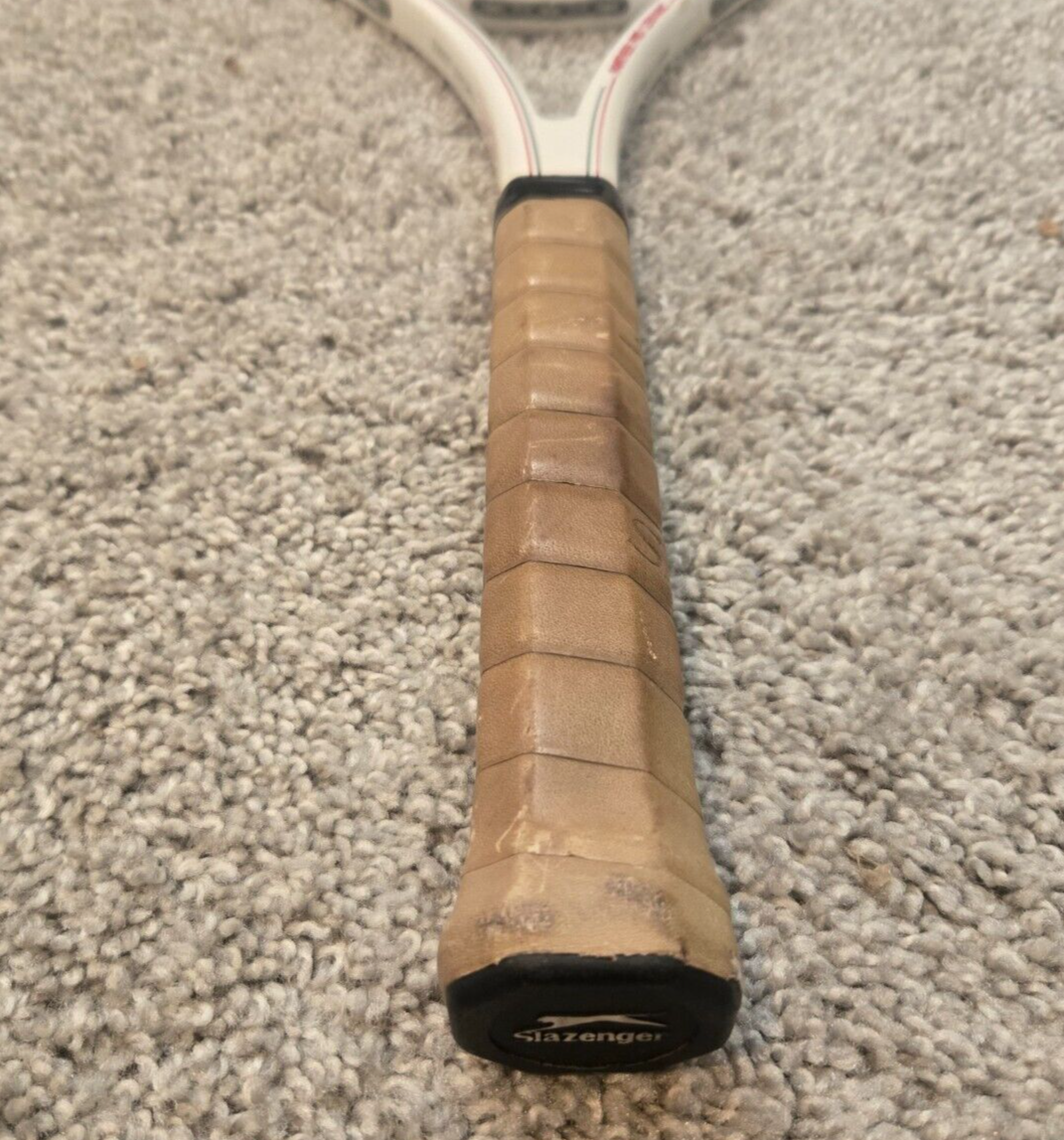 Raquette Slazenger Pro Panther – Jimmy Connors – Vintage UK – Taille 4 1/4 L2