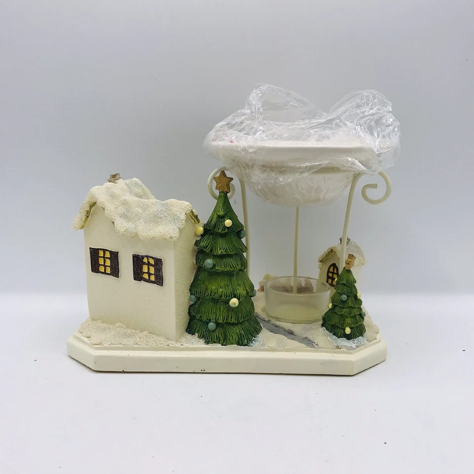 Yankee Candle Winter Christmas Village 8 дюймов чайный легкий терпкий подогреватель воск со свечами - Изображение 4 из 4