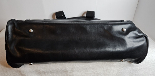 Harley Davidson Black Briefcase / Laptop Computer Tote Bag Nice Condition - Bild 14 von 21