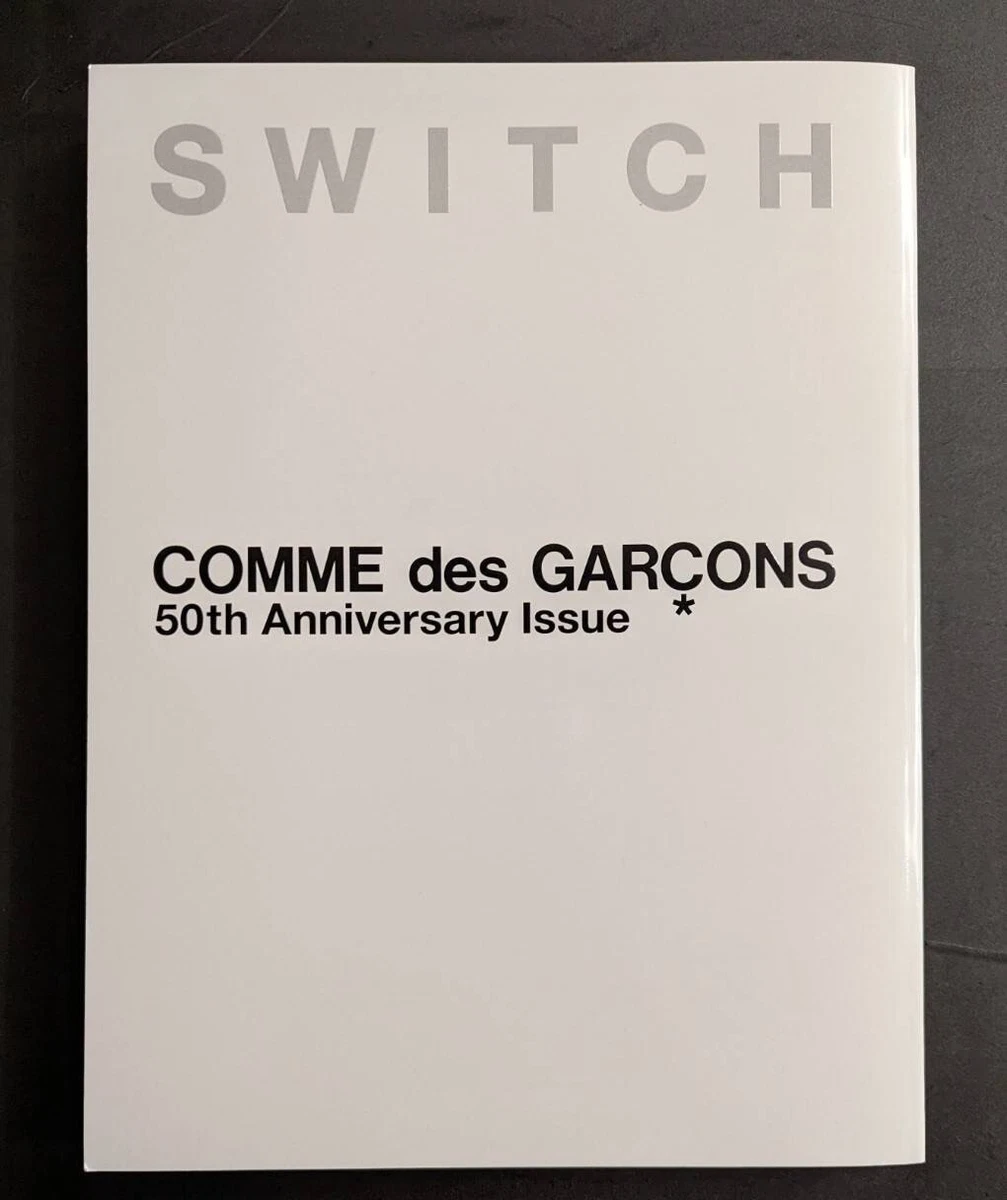 Special Edition SWITCH 2023 Japan Magazine Comme Des Garcons 50th