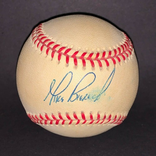 Autographed 1996 World Series MIKE BIELECKI Signed Atlanta BRAVES Baseball MLB  - Picture 1 of 6