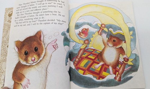 A Little Golden Book Theodore Mouse Goes To Sea Michaela Muntean Hardcover 1983 - Picture 7 of 10