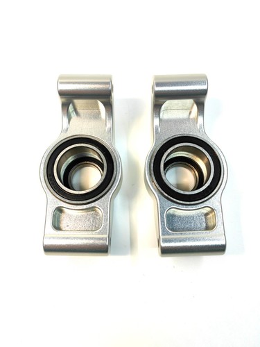 KEBEILEE CNC 7075#aluminum Rear Carriers stub axle For TRAXXAS XRT 1/6 silver - Picture 2 of 2