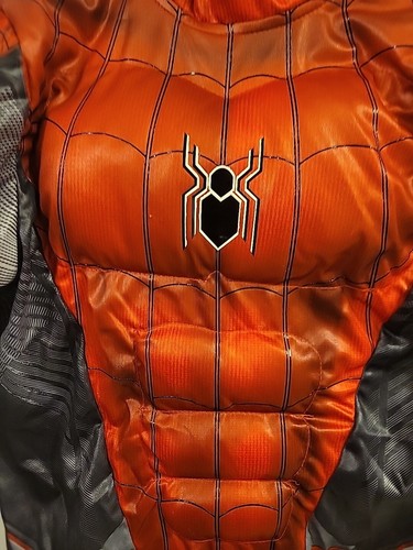 Disney Store Marvel Spider-Man Far From Home Costume Size Large 9/10 NWT - Picture 3 of 10