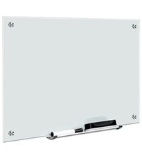 NEW Non-Magnetic Frameless Infinity 18"x24" Dry Erase Glass White Board