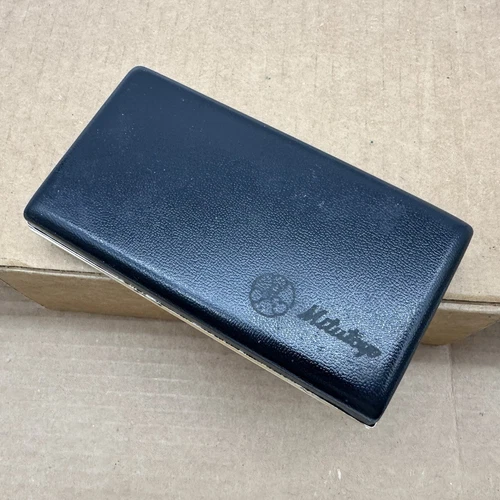 Vtg Mitutoyo Case for Rolling Dial calipers? black box Only Precision Tool Japan