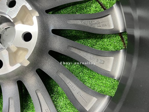 4 x 21 Inch 5x114.3 Turbine Style Gris Roues : Pour Tesla Modèle 3 - Photo 17 sur 19