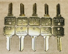 10 Jet SC1 DND Do-Not-Duplicate Key Blanks - Brand New