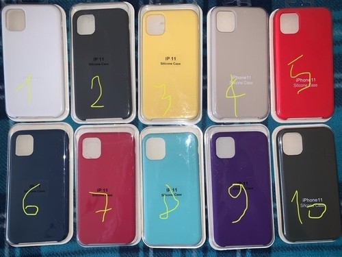 COVER SILICONE PER APPLE IPHONE 11 11 PRO 11 PRO MAX - Foto 5 di 5