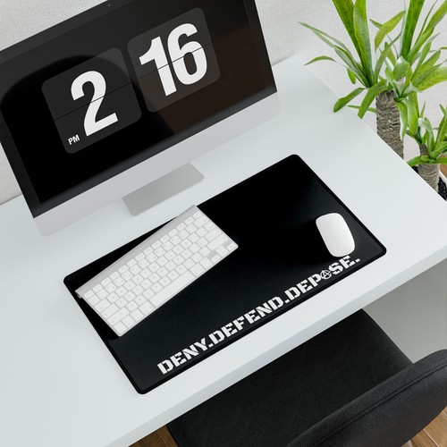 Anarchy Desk Mat Mousepad, Deny Defend Depose Card Break Mat - Free Shipping! - Picture 8 of 13