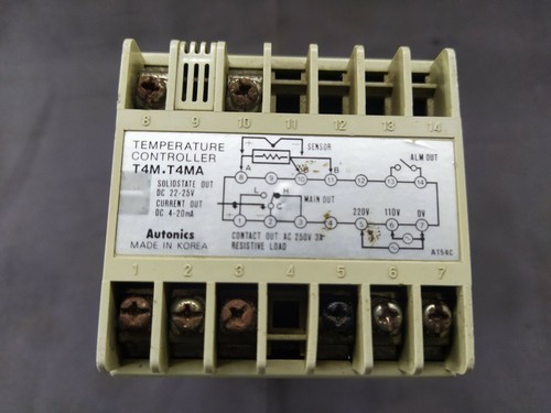 Autonics T4M.T4MA Temperature Controller 110-220V T4M - Picture 6 of 9