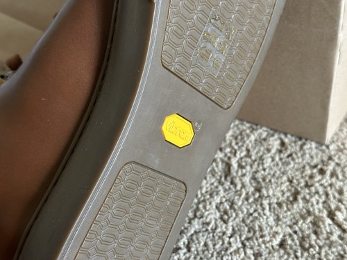 Size 10.5 - J Crew Brown Leather Court Sneaker Vibram Sole New - Picture 6 of 9