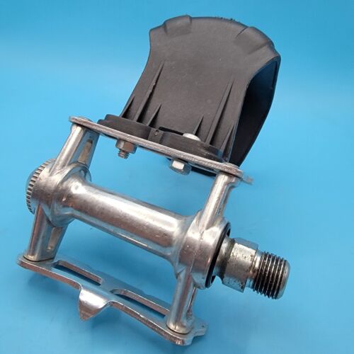 MKS Sylvan Bicycle Pedal Set w/ Size Large Mt Zefal Clips 9/16" JAPAN b24 - Picture 5 of 9