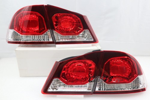 4PCS Rear Tail Lamp Lights w/ Reflector for Honda Civic FD FD2 Type R 2009-2011 - Bild 2 von 8
