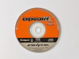 Sega Saturn Wipe Out XL w/Spine w/Reg-Card SS Softbank Good Racing Game japan JP
