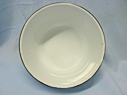 MF Primitive Country Toiletries Enamelware Enamel Bowl - Picture 4 of 7