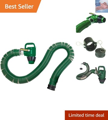 Waste Master 20  Extended RV Sewer Hose Management System , Green