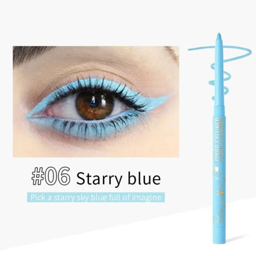 New Colorful Matte Eyeliner Gel Pencil Makeup Lasting Quick Drying Eye Liner Pen - Picture 14 of 26