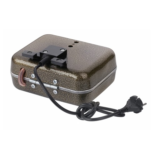 FERRO DA STIRO ELETTRICO RUSSO URSS QUADRATO EB-1/220 NUOVO + RICETTA ORO - Foto 5 di 11