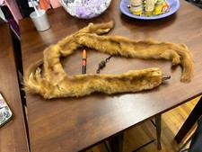 red fox fur collar